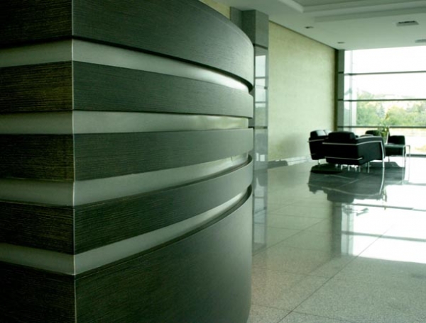 Projekt wnętrz budynku biurowego w Suchym Lesie